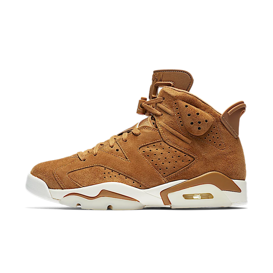 Air Jordan 6 Retro Wheat, Golden Harvest/Golden Harvest-Sail (384664-705)