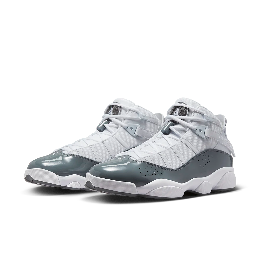 Air Jordan 6 Rings White Cool Grey, White/White/Cool Grey (322992-121)