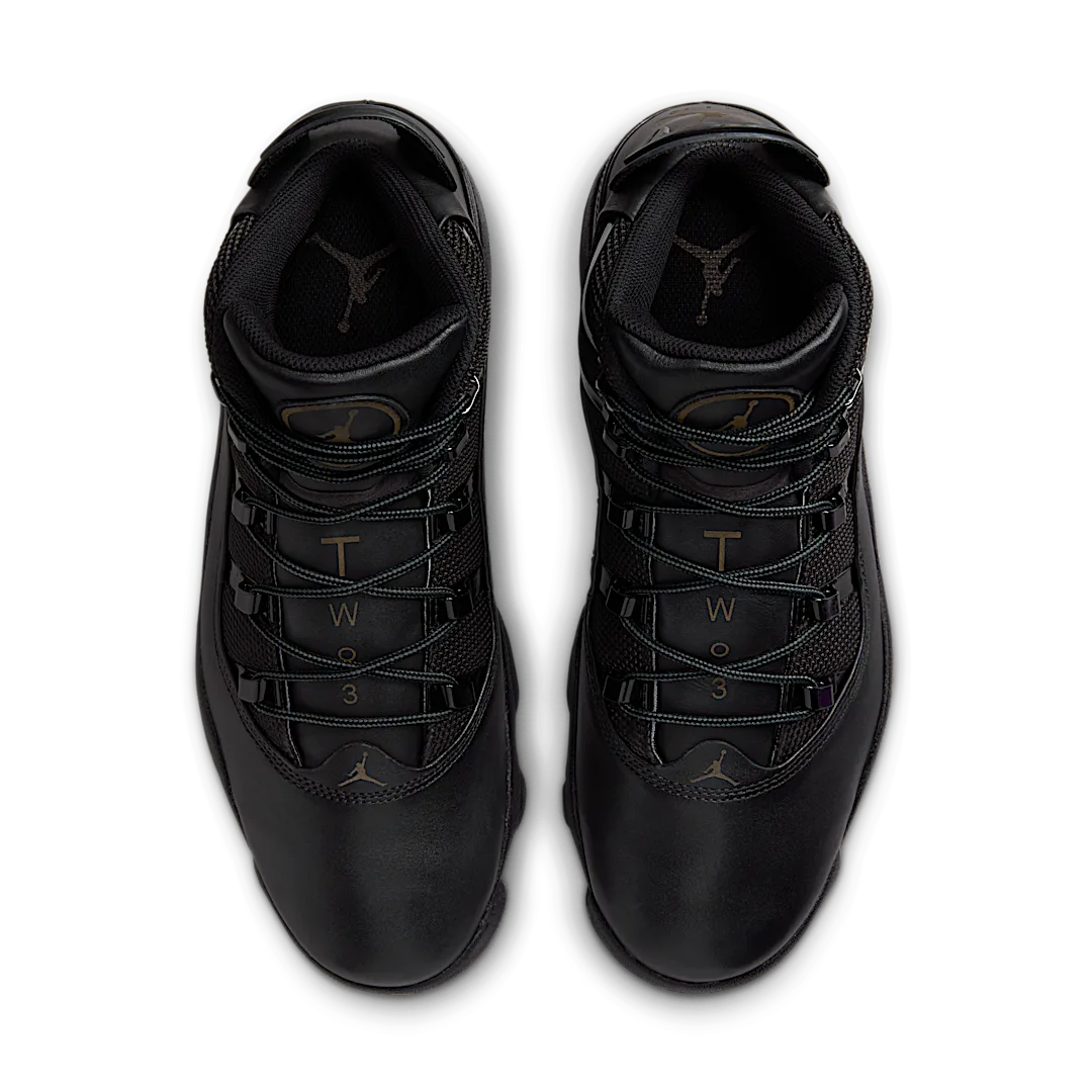 Air Jordan 6 Rings Winterized Black (2023), Black/Rustic (FV3826-001)