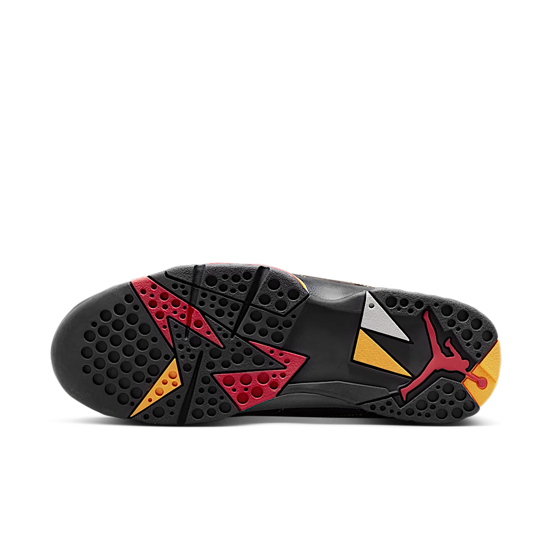 Air Jordan 7 Retro Citrus (2022), Black/Citrus-Varsity Red (CU9307-081)