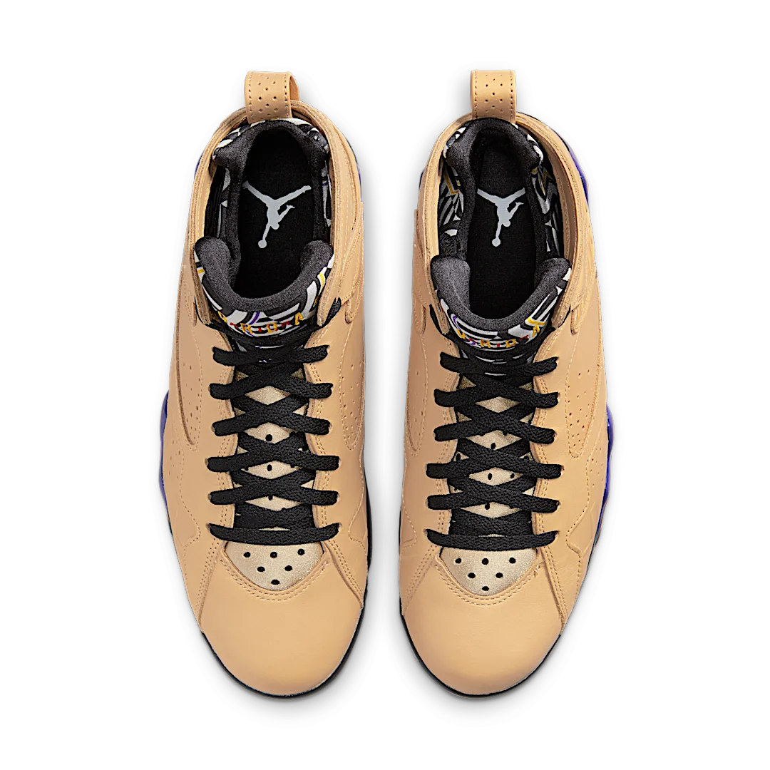 Air Jordan 7 Retro SE Vachetta Tan, Vachetta Tan/Black/Taxi/Dark Concord (DZ4729-200)