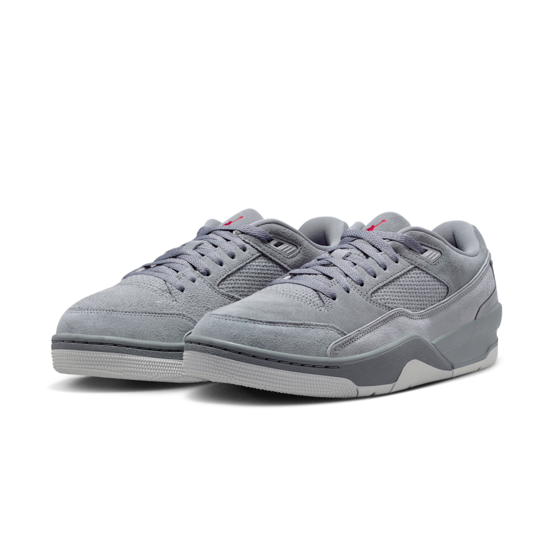 Air Jordan Flight Court Cool Grey Varsity Red