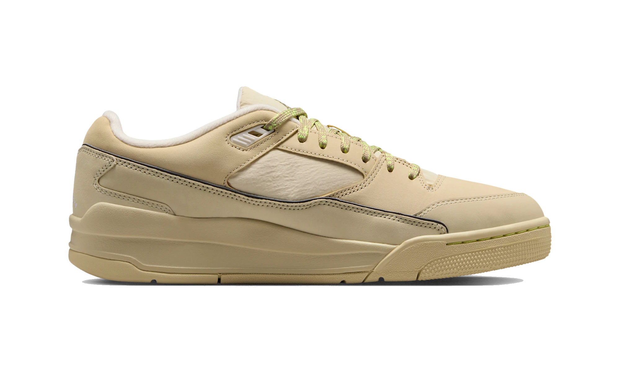 Air Jordan Flight Court Light Khaki Lemon Twist