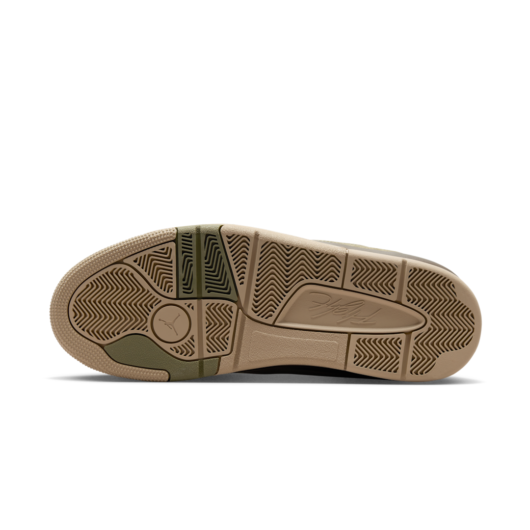 Air Jordan Flight Court Medium Olive Baroque Brown, Medium Olive/Khaki/Baroque Brown/Black (HF3255-202)