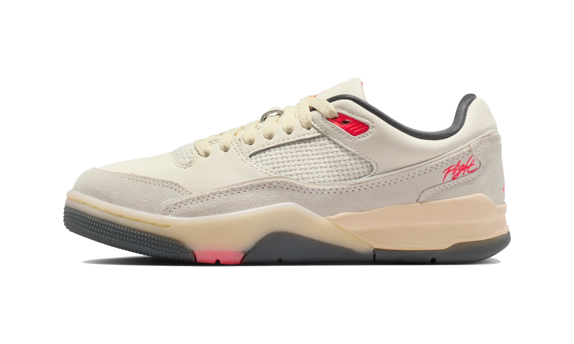 Air Jordan Flight Court Pale Ivory Anthracite Infrared