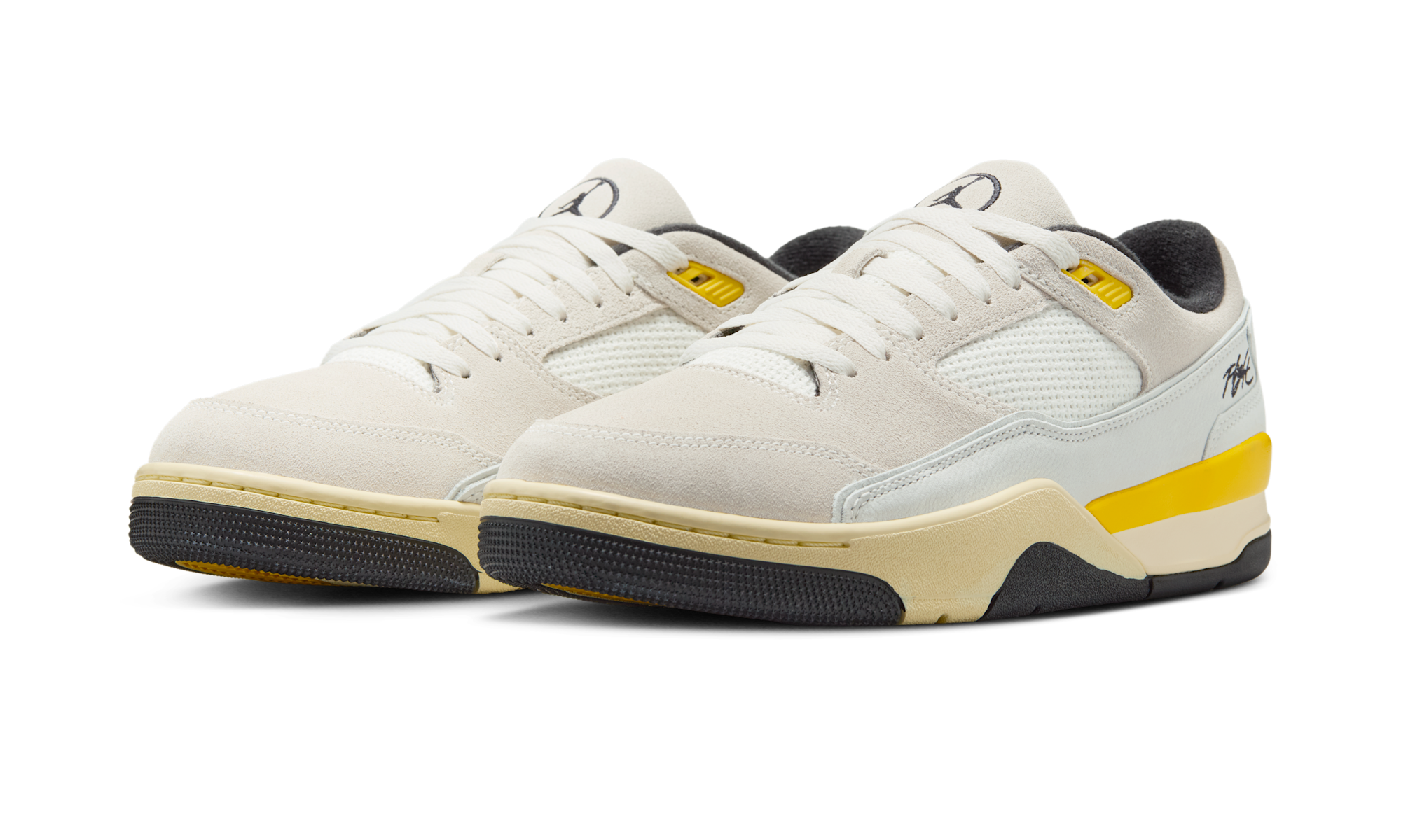 Air Jordan Flight Court Quai 54 Sail Tour Yellow