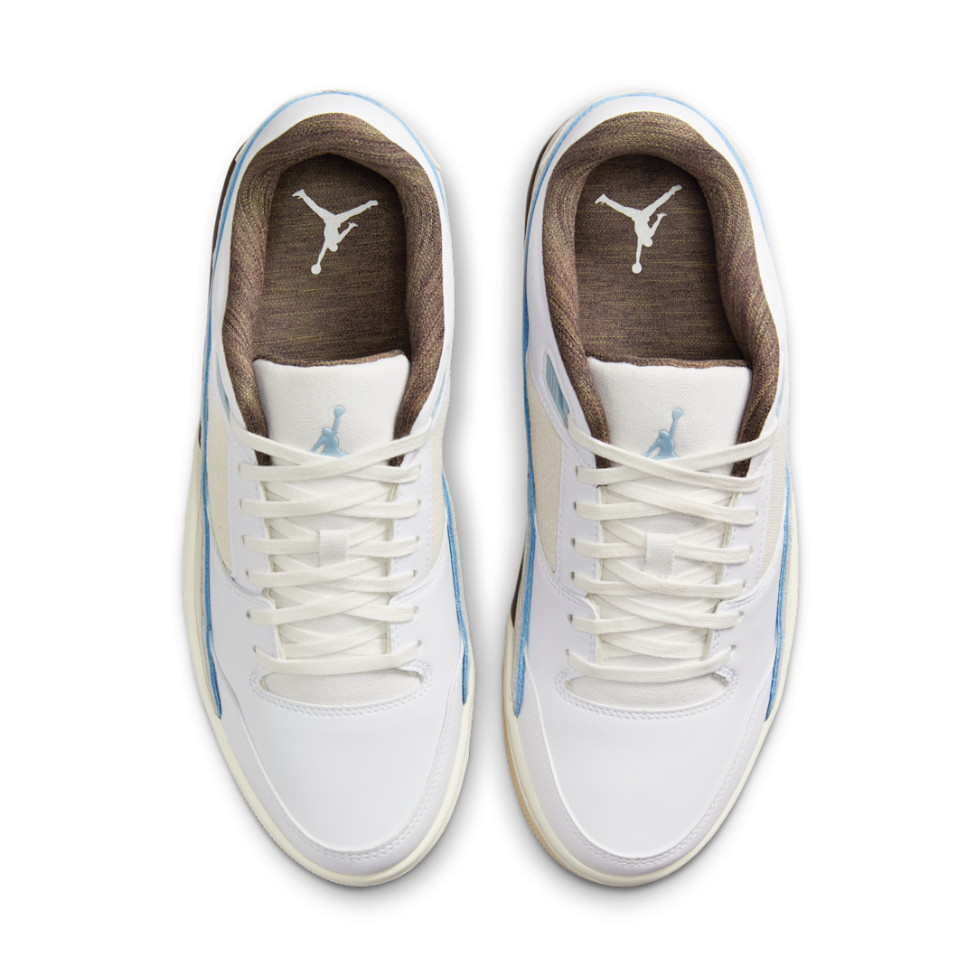 Air Jordan Flight Court Rattan, White/Coconut Milk/Light Bone/Light Armoury Blue (IB8858-141)