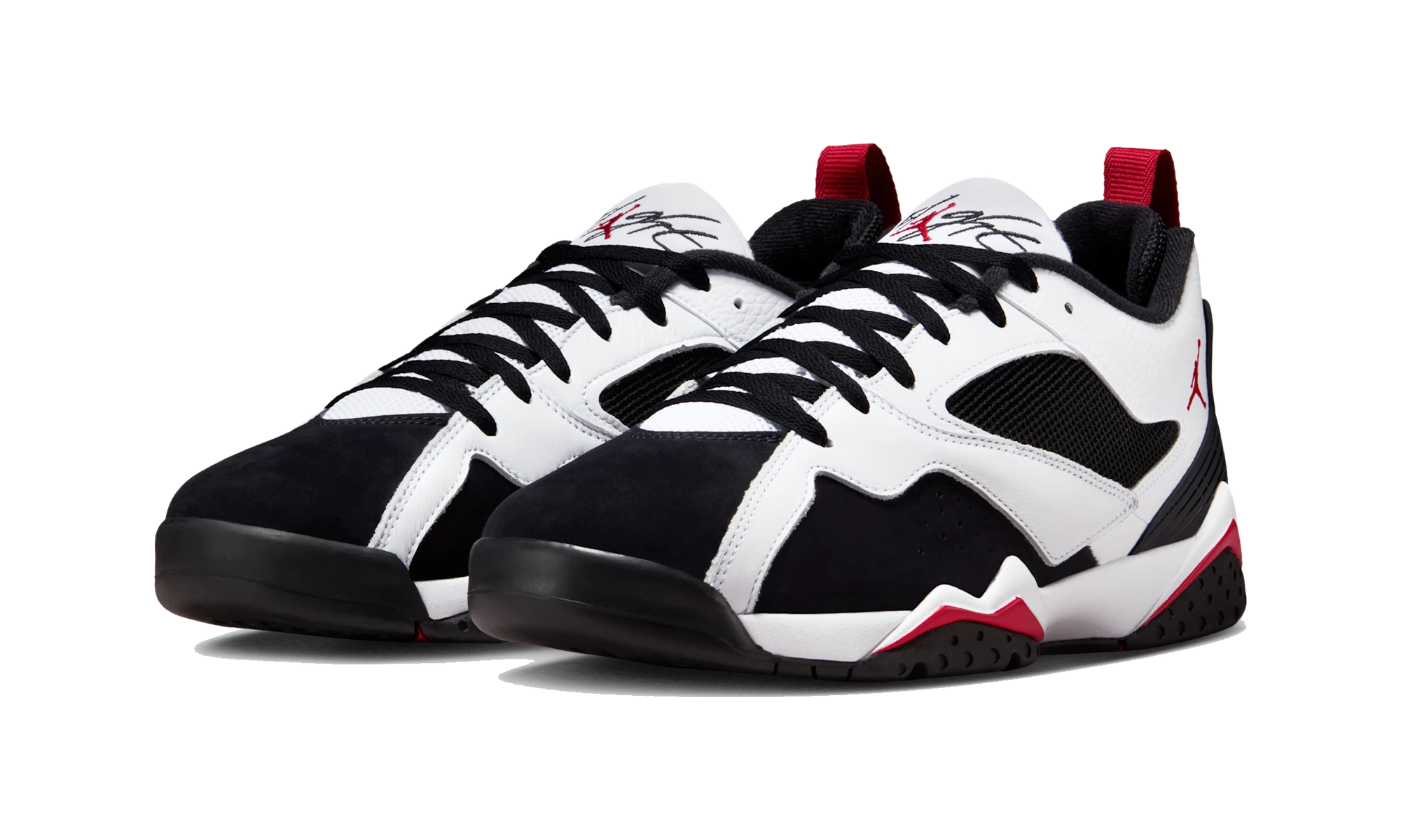 Air Jordan MVP 92 White Black Gym Red