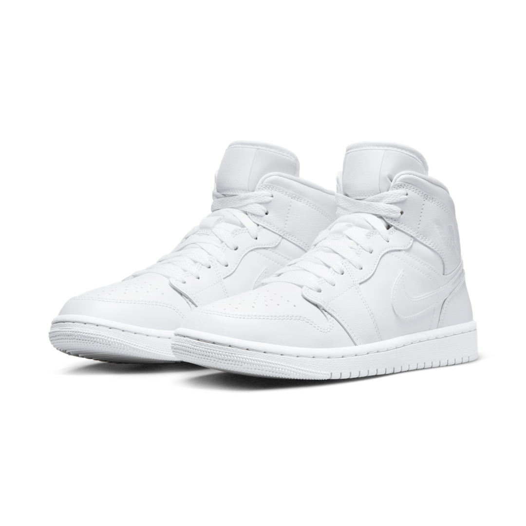 Air Jordan Mid Triple White (2022)