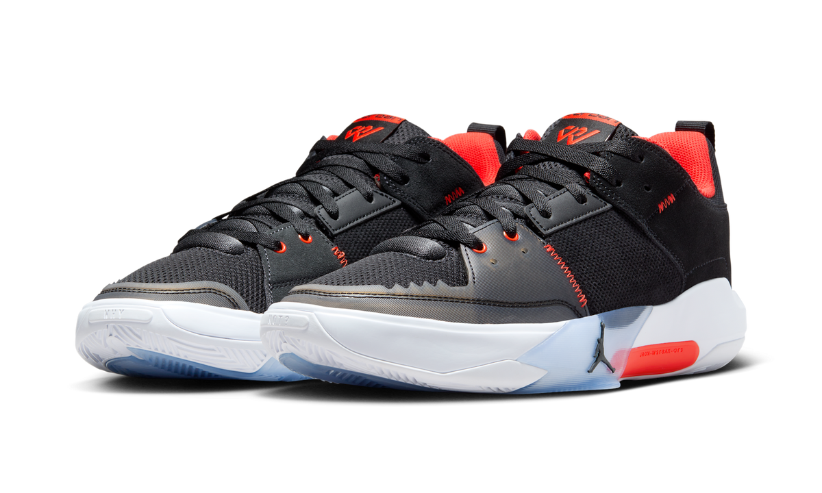 Air Jordan One Take 5 Black Habanero Red (Translucent Outsole)