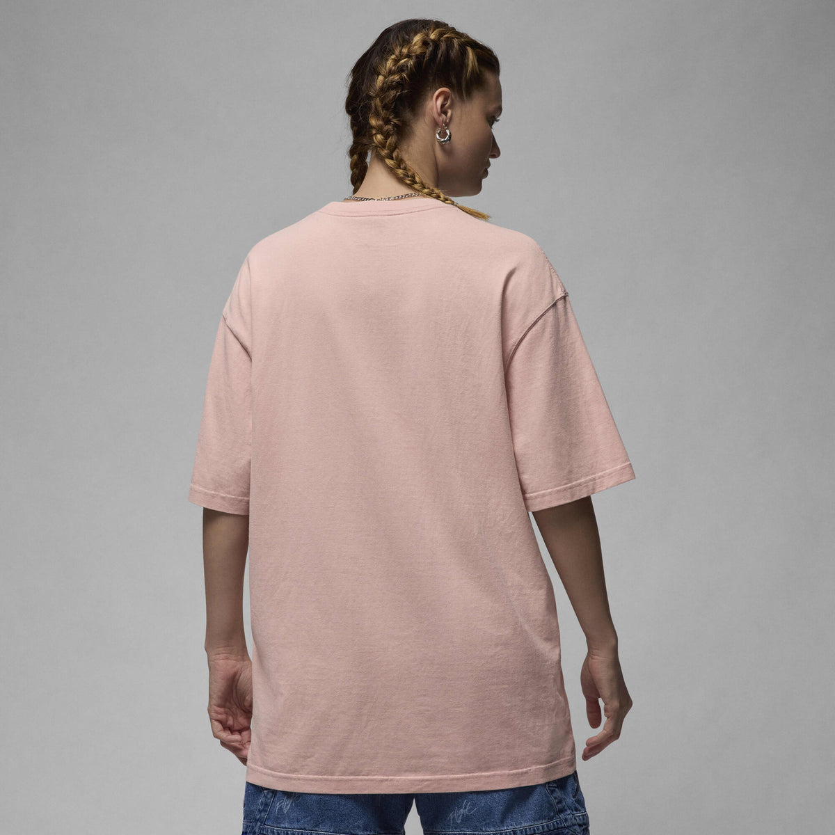 Air Jordan Oversized Graphic T-Shirt Pink Glaze