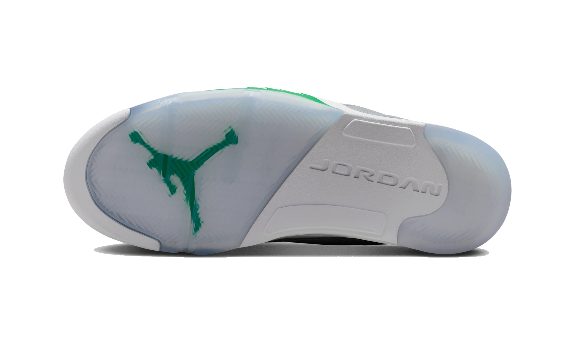 Air Jordan Sixty Plus Low Wolf Grey Lucky Green