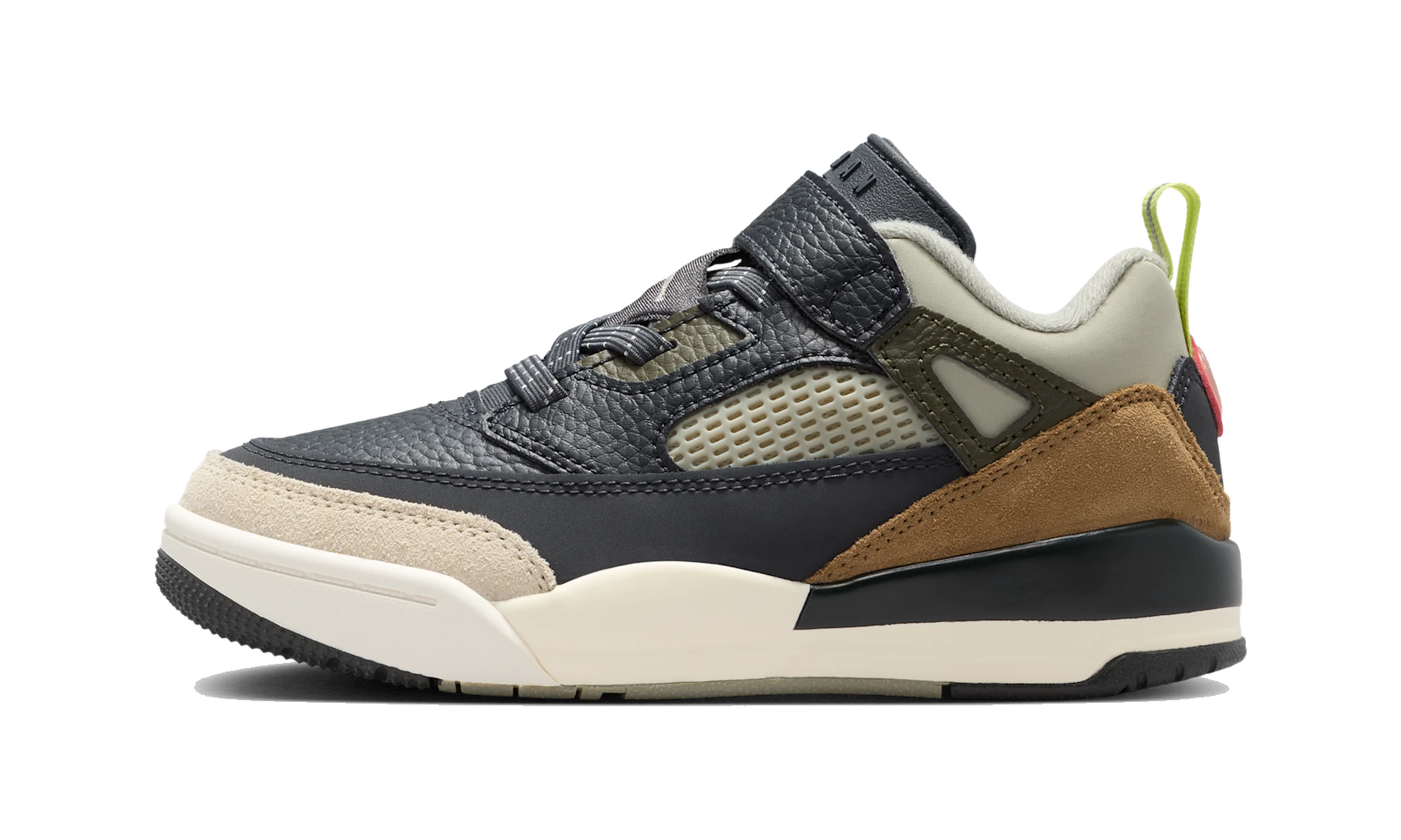 Air Jordan Spizike Low Anthracite Mango Cargo Khaki (PS)