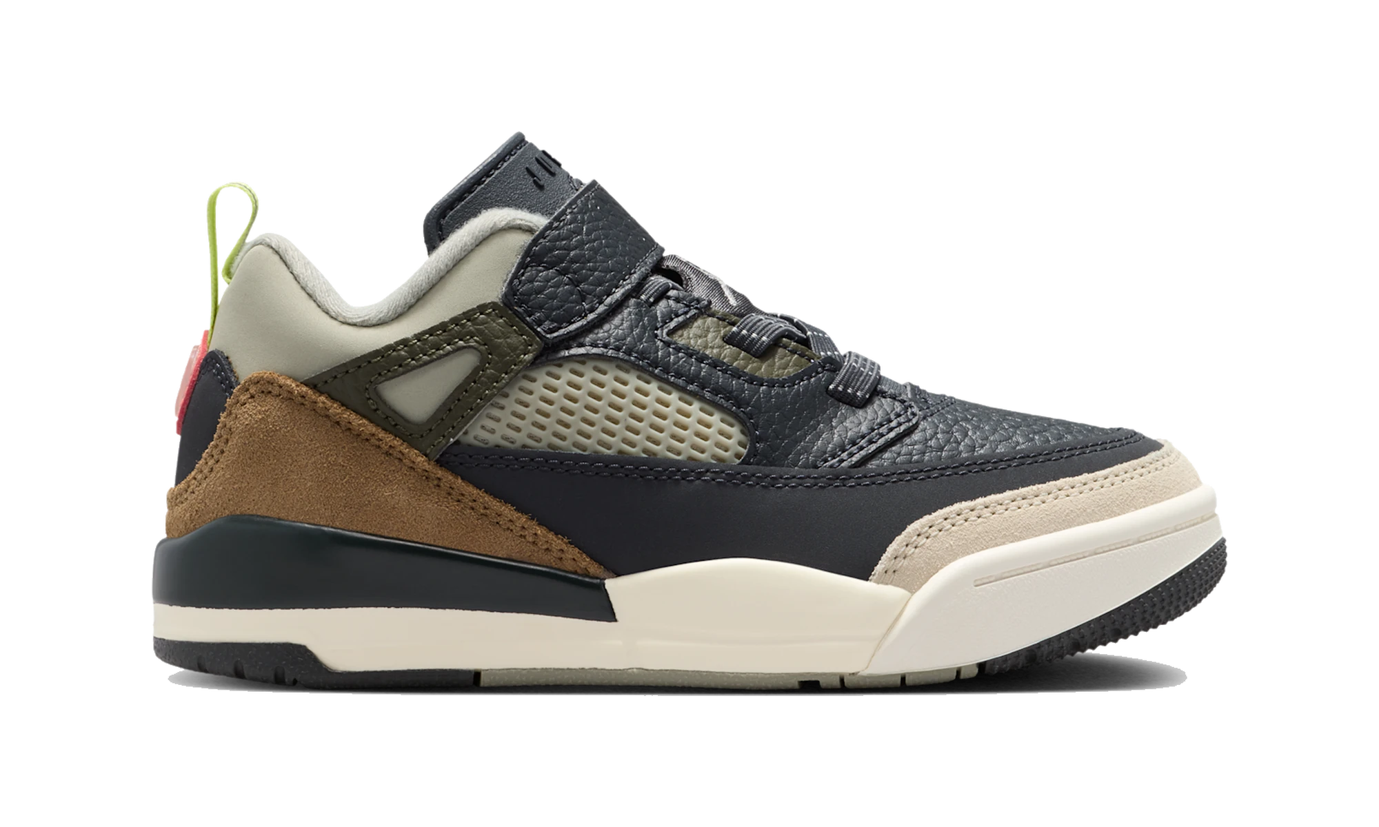 Air Jordan Spizike Low Anthracite Mango Cargo Khaki (PS)