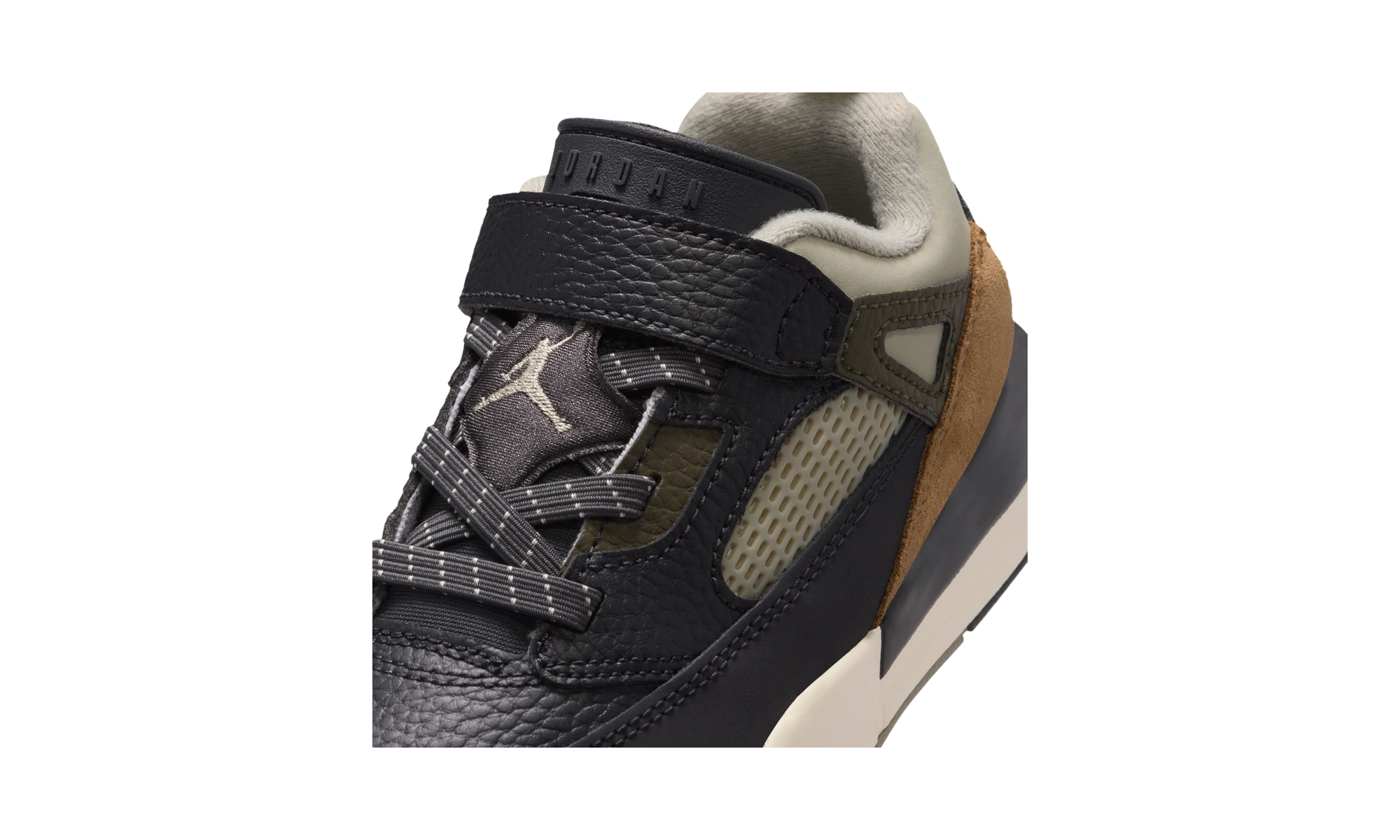 Air Jordan Spizike Low Anthracite Mango Cargo Khaki (PS)