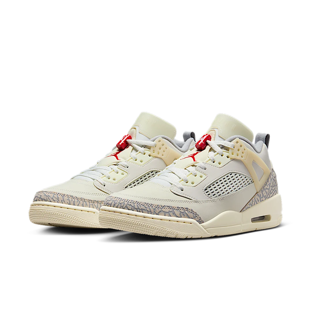 Air Jordan Spizike Low Coconut Milk, Sail/University Red/Coconut Milk/Sandstone/Smoke Grey (FQ1759-100)