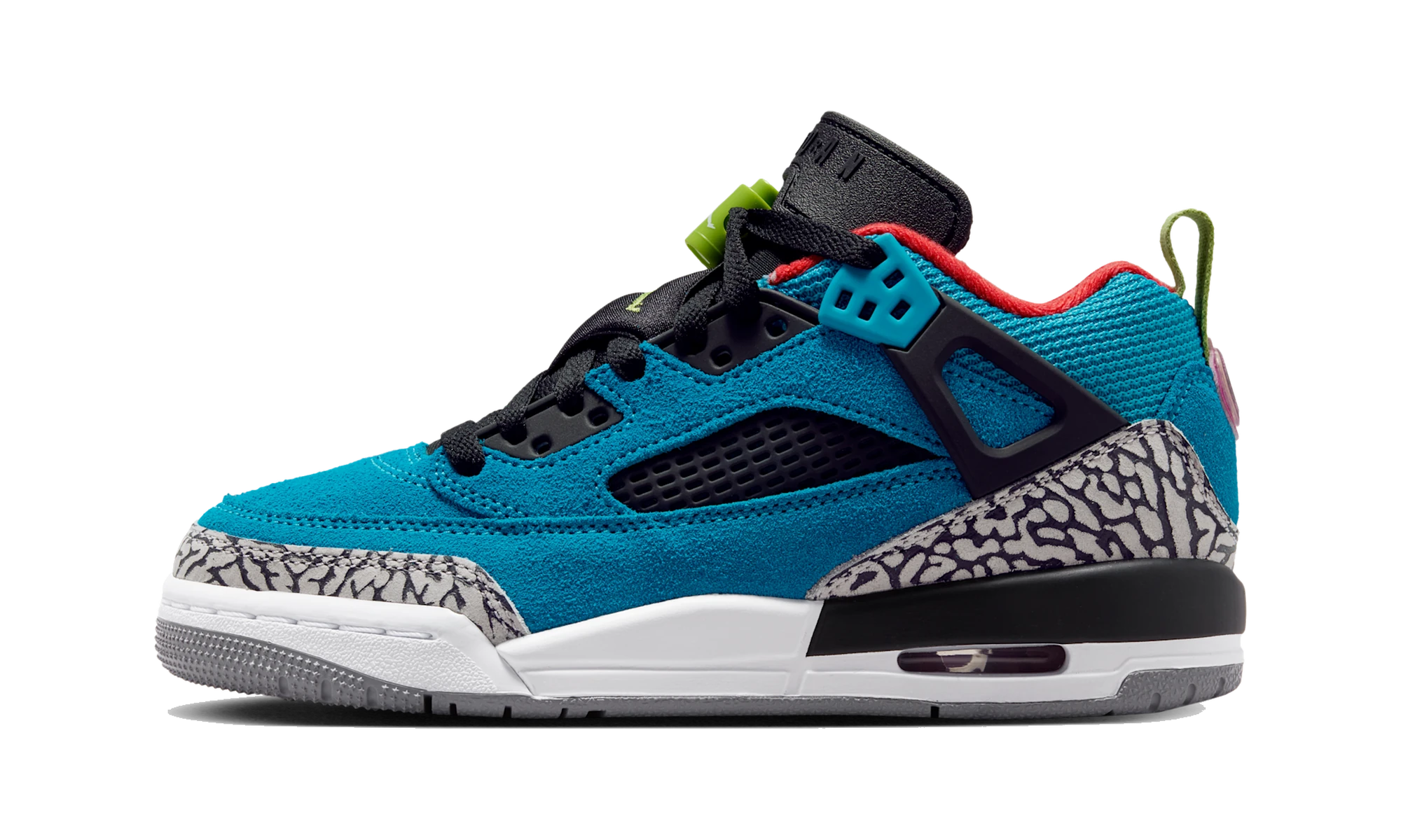 Air Jordan Spizike Low Neo Turquoise Light Crimson