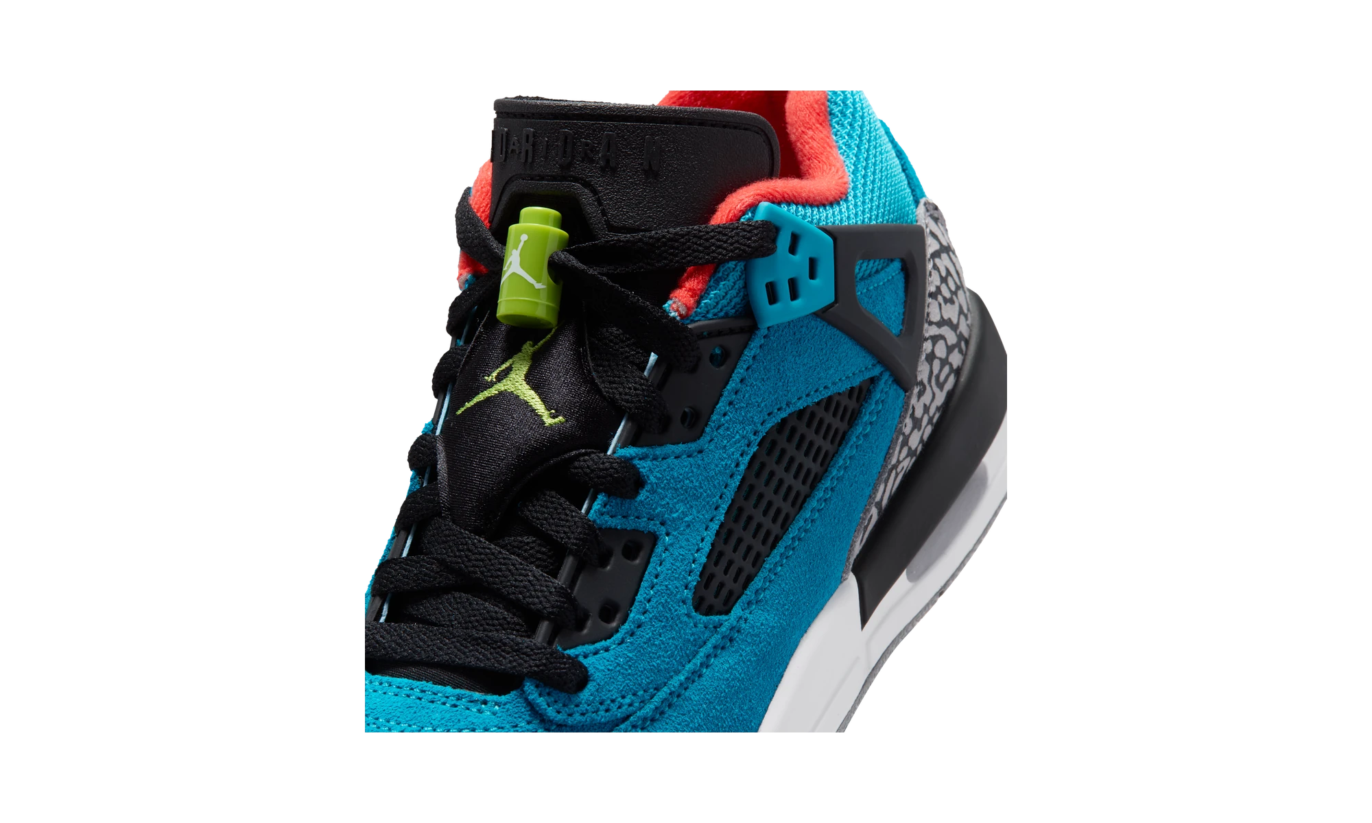 Air Jordan Spizike Low Neo Turquoise Light Crimson