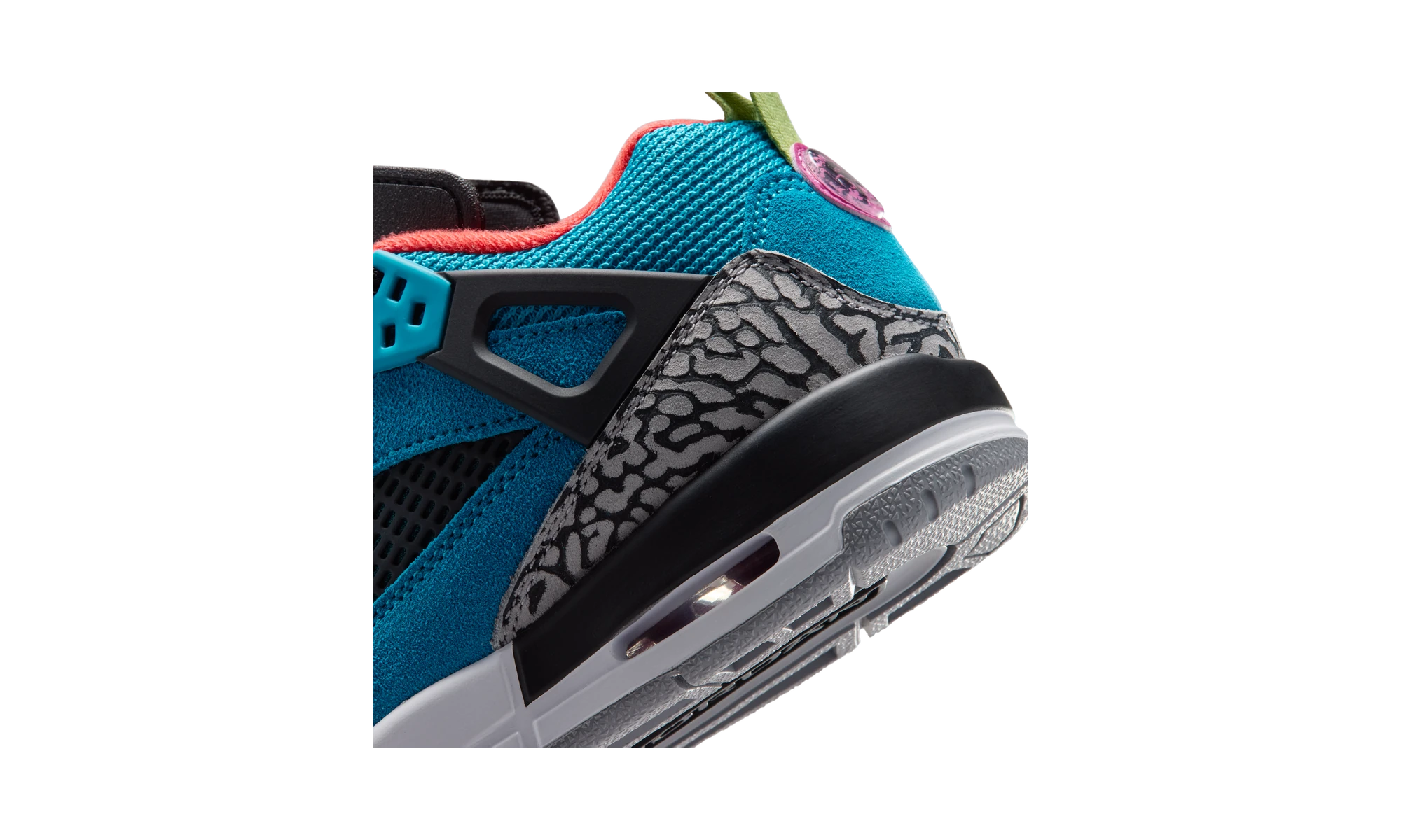 Air Jordan Spizike Low Neo Turquoise Light Crimson
