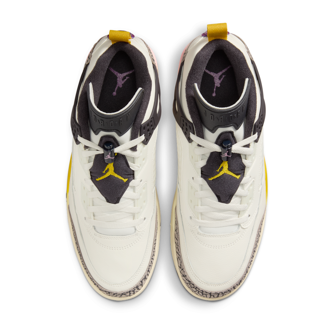 Air Jordan Spizike Low Rare Air, Sail/Oil Grey/Muslin/Dark Sulphur (FQ1759-107)