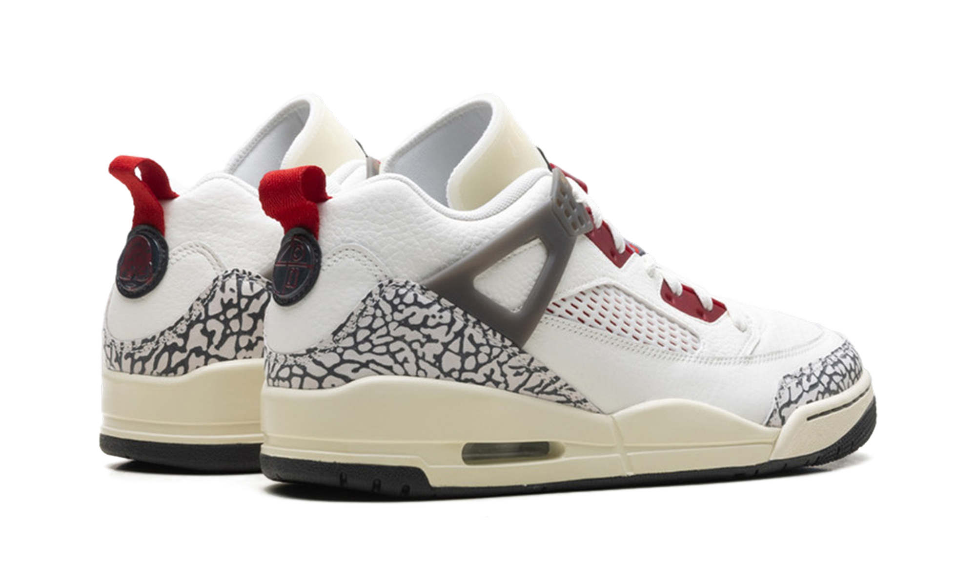Air Jordan Spizike Low Sail Anthracite Coconut Milk Varsity Red
