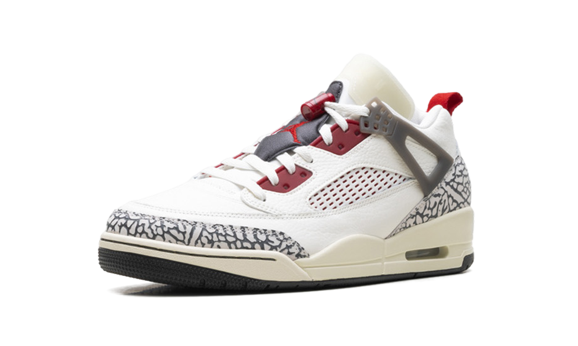Air Jordan Spizike Low Sail Anthracite Coconut Milk Varsity Red