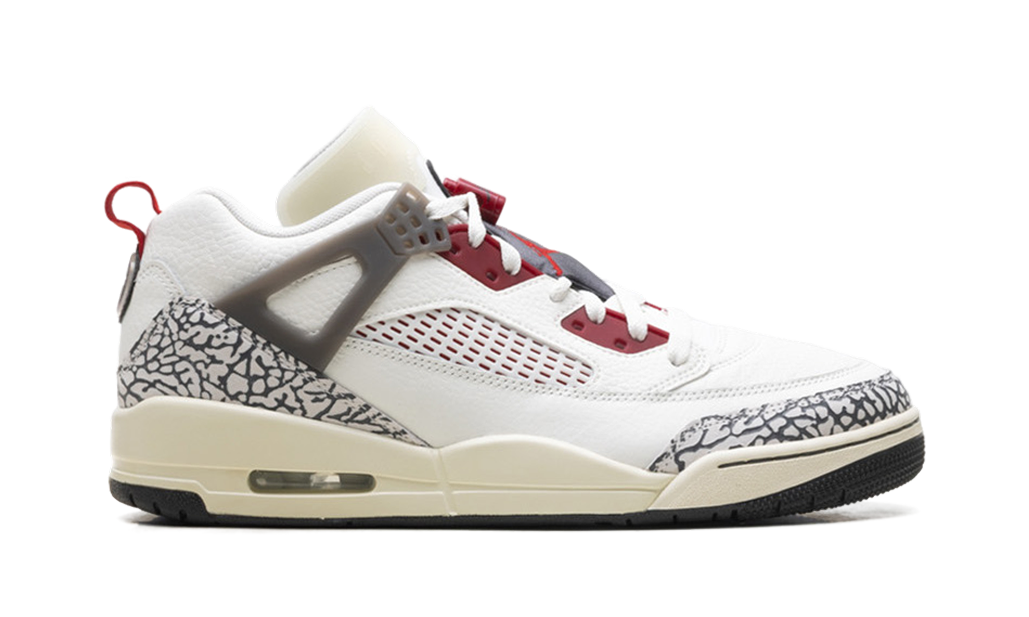 Air Jordan Spizike Low Sail Anthracite Coconut Milk Varsity Red