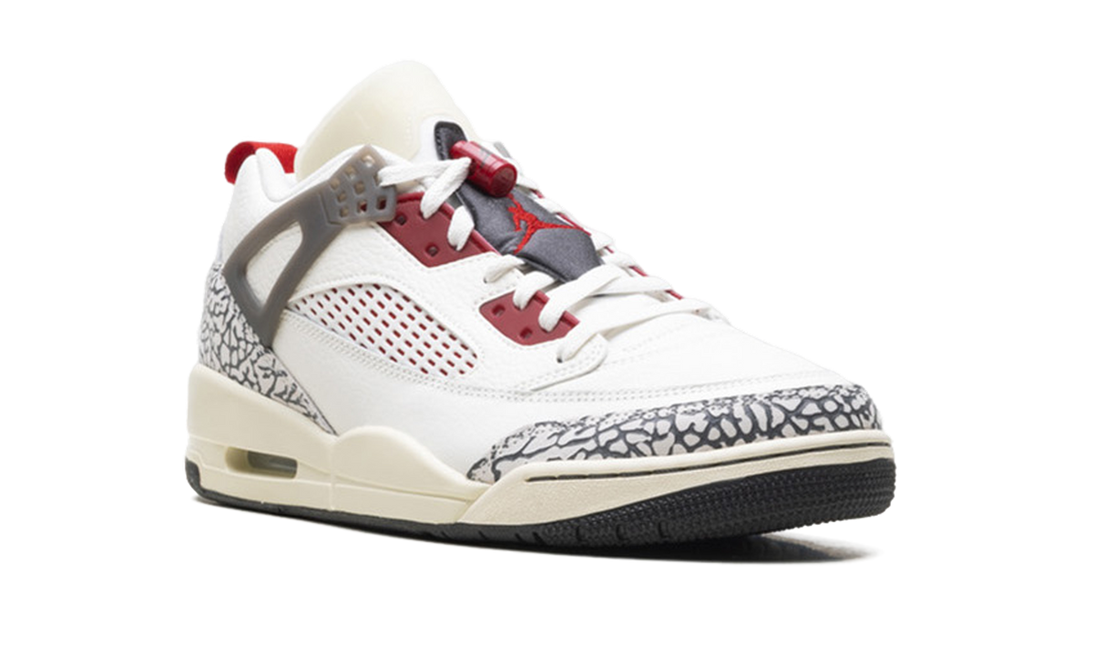 Air Jordan Spizike Low Sail Anthracite Coconut Milk Varsity Red