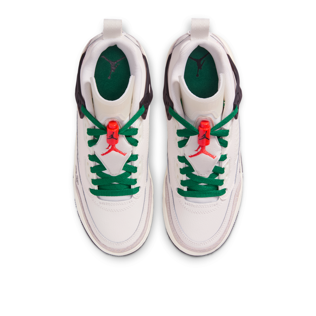 Air Jordan Spizike Low Spizike Was Here, White/Green/Red (HQ1670-183)