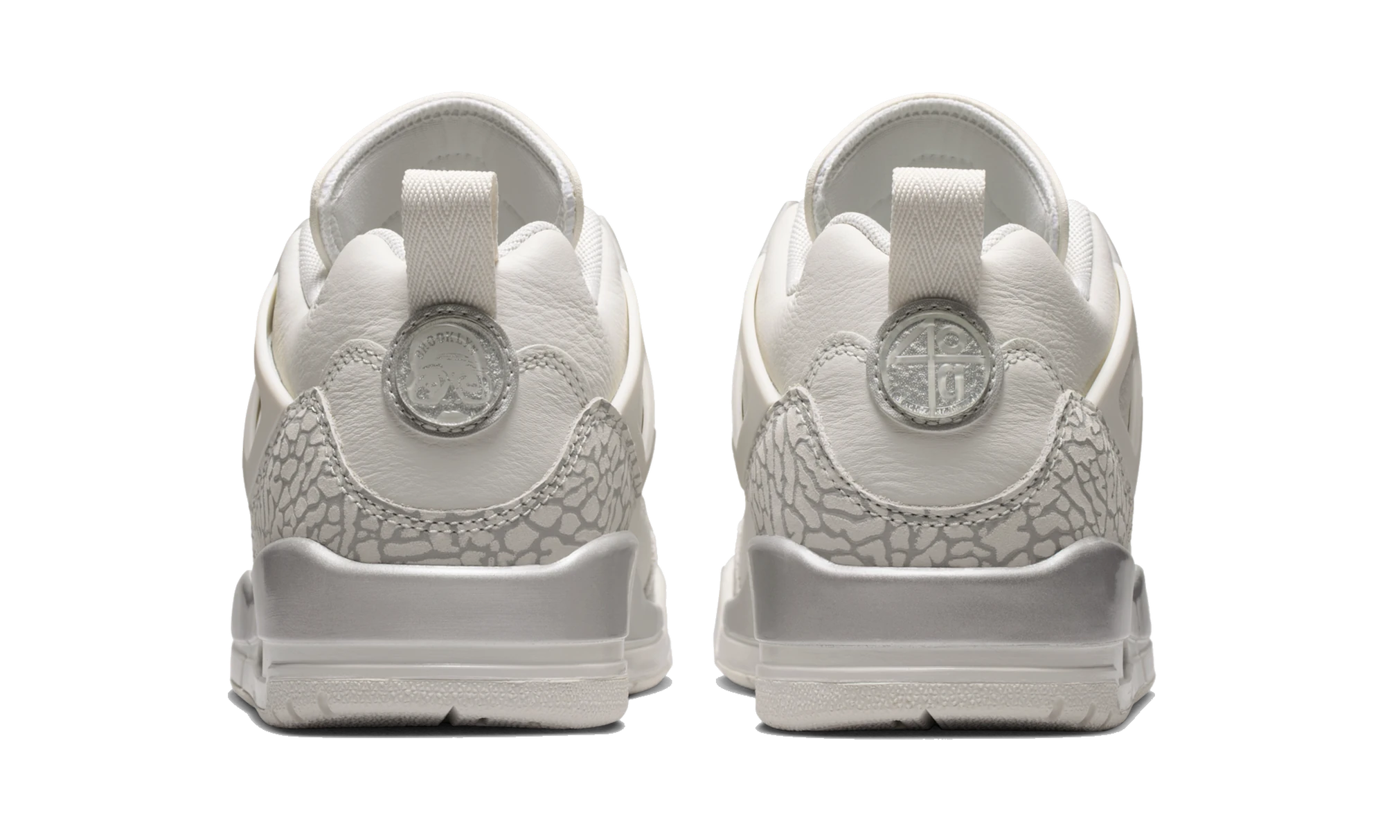 Air Jordan Spizike Low Swan Wolf Grey