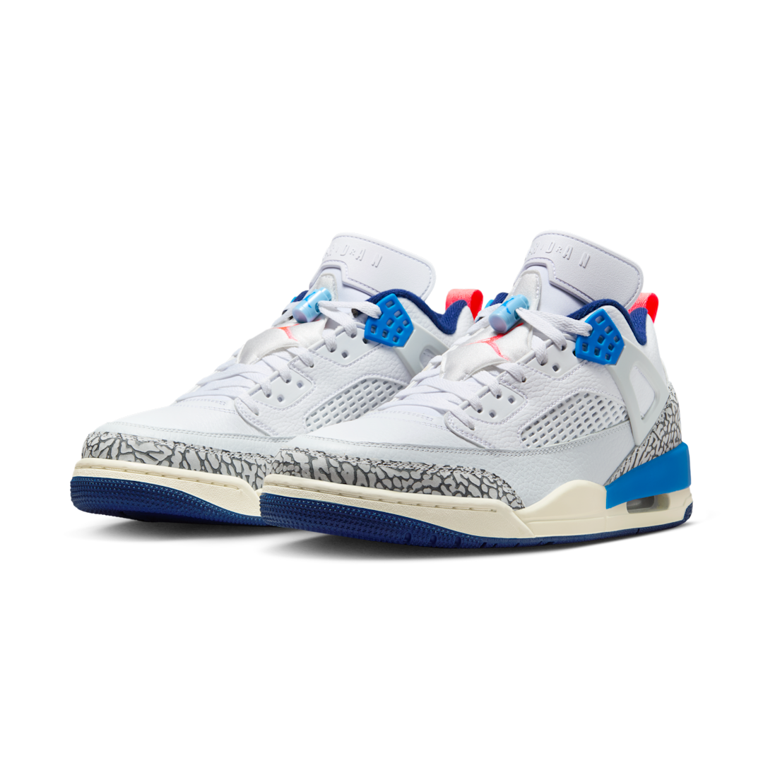 Air Jordan Spizike Low White Blue Void, White/Hot Lava/Pure Platinum/Blue Void (FQ1759-110)