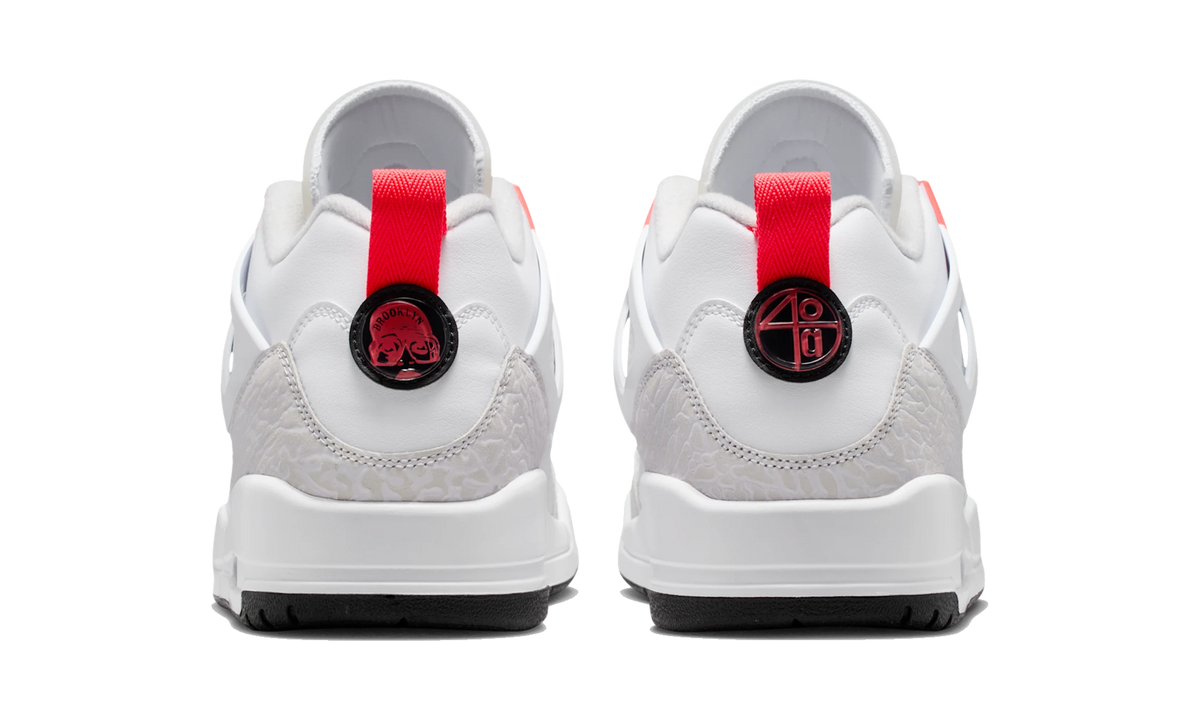 Air Jordan Spizike Low White Bright Crimson