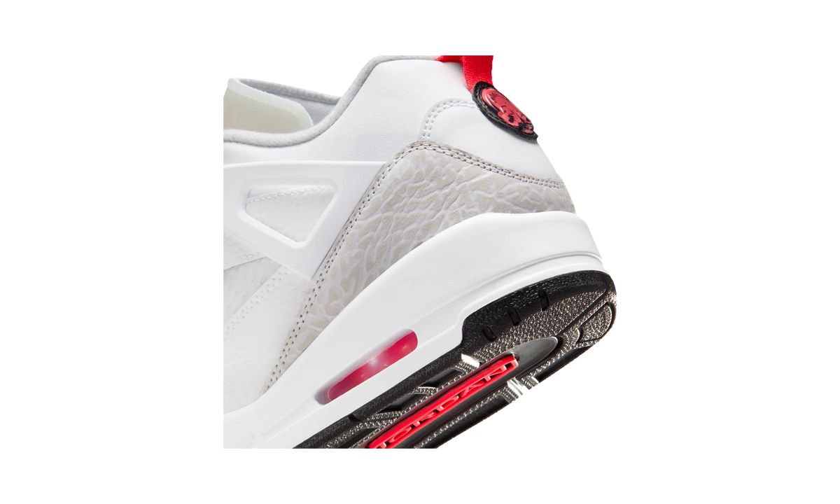 Air Jordan Spizike Low White Bright Crimson