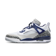 Air Jordan Spizike Low White Neutral Grey Anthracite Midnight Navy