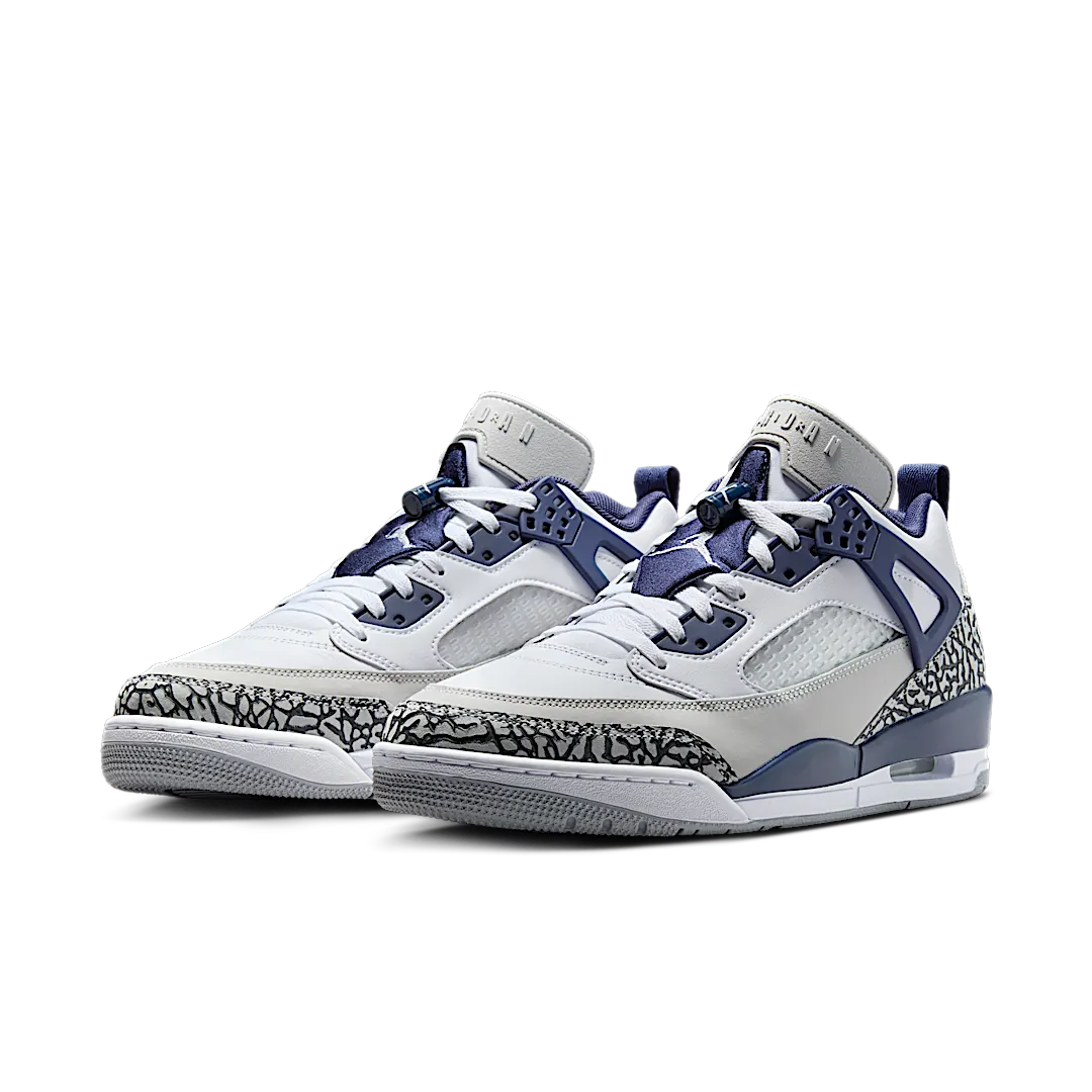 Air Jordan Spizike Low White Neutral Grey Anthracite Midnight Navy