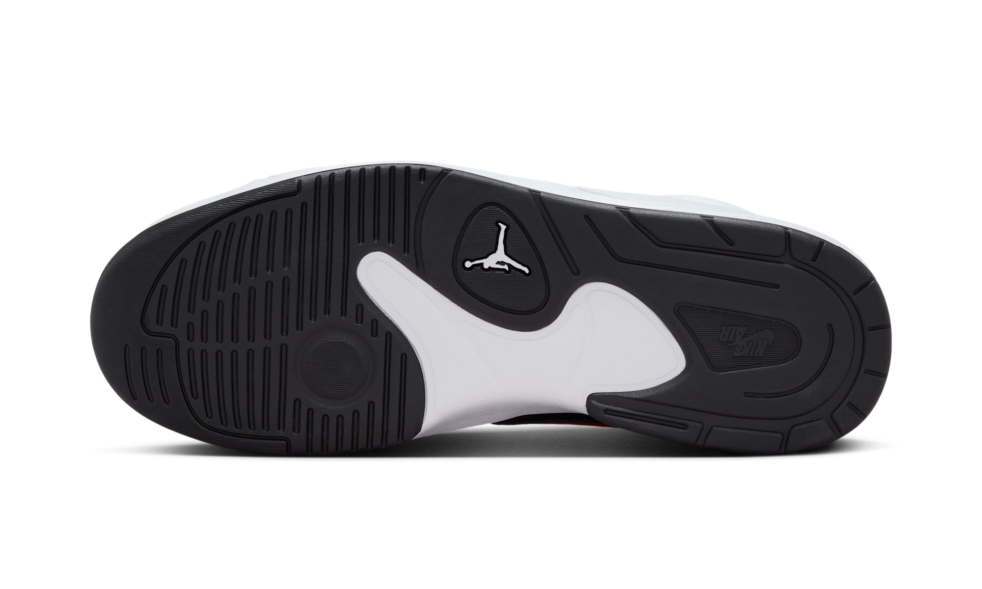 Air Jordan Stadium 90 White Black Gym Red