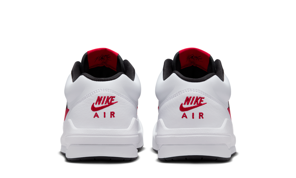 Air Jordan Stadium 90 White Black Gym Red