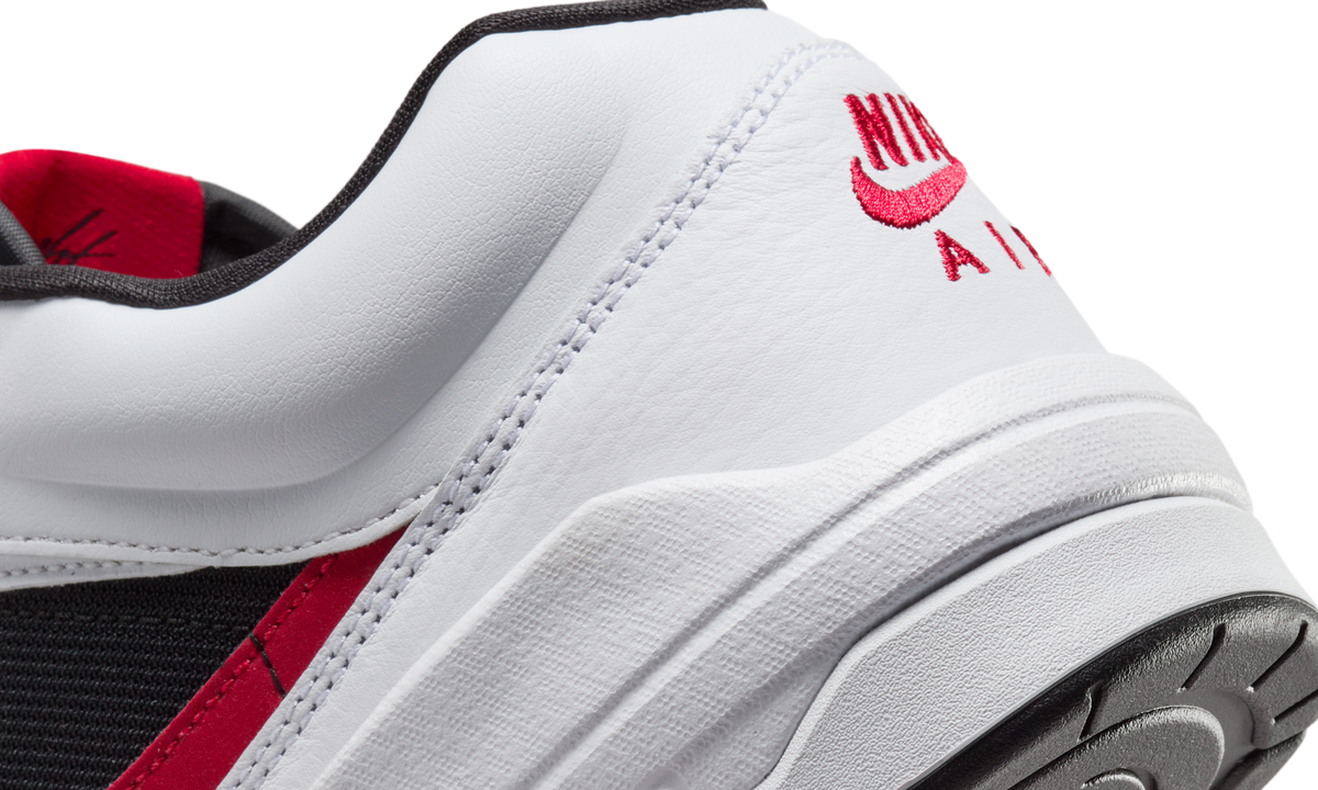 Air Jordan Stadium 90 White Black Gym Red