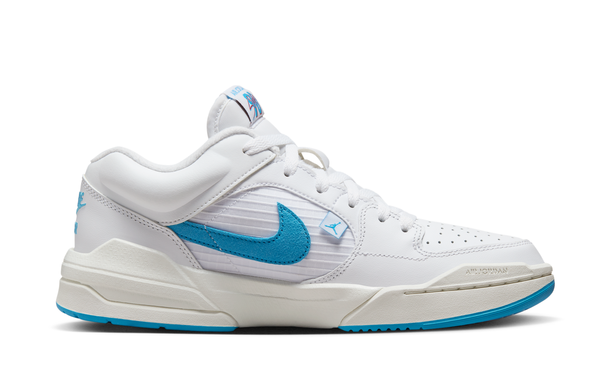 Air Jordan Stadium 90 White Dark Powder Blue