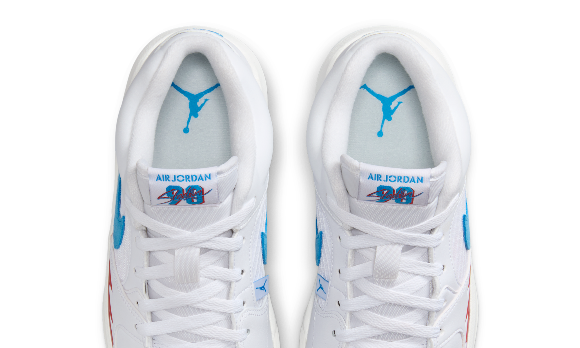 Air Jordan Stadium 90 White Dark Powder Blue
