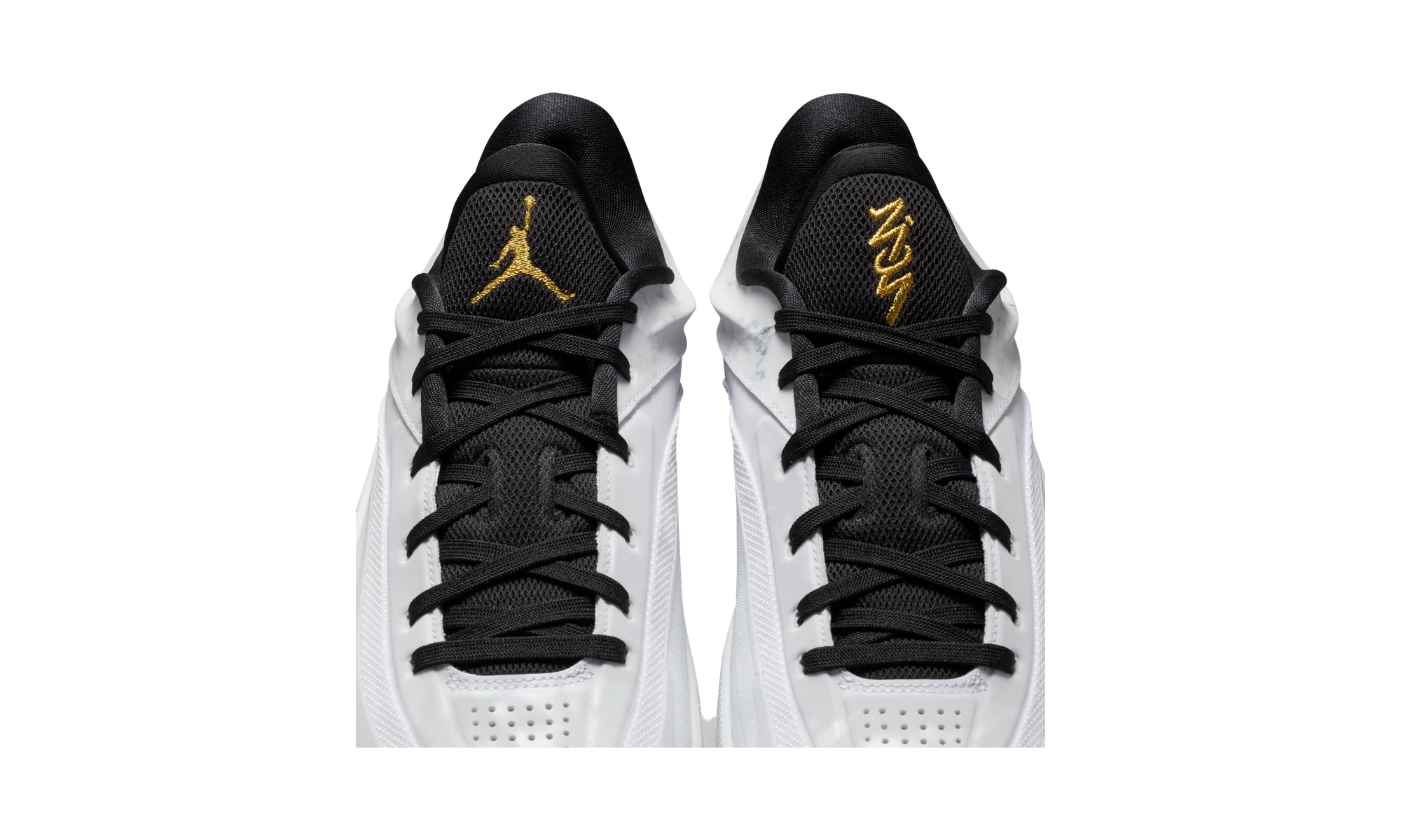 Air Jordan Zion 4 White Metallic Gold