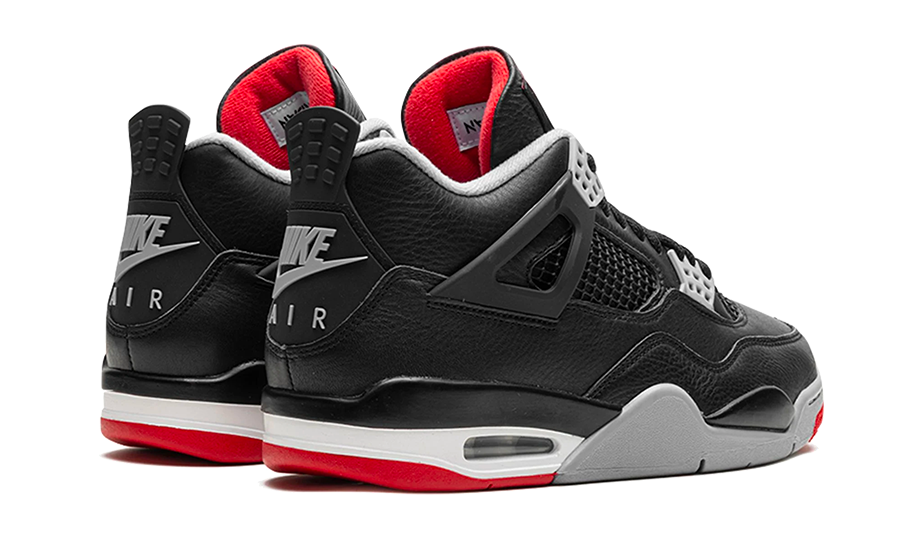 Air Jordan 4 Retro Bred Reimagined, Black/Cement Grey/Varsity Red/Summit White (FV5029-006 / FQ8213-006)