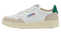 Autry Medalist Leather Low White Amazon Beige