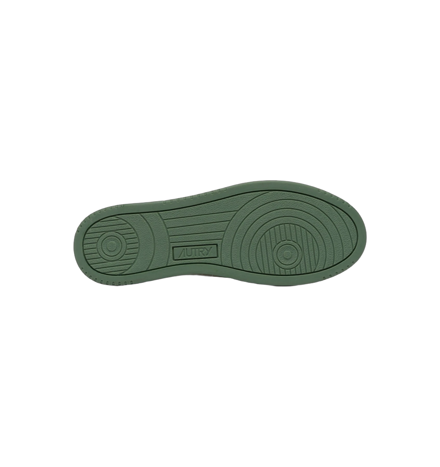 Autry Medalist Low White Military Green Sea Spray