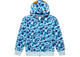 BAPE ABC Camo Shark Full Zip Hoodie Blue