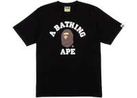 BAPE College T-Shirt Black