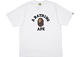 BAPE College T-Shirt White
