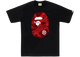 BAPE Color Camo Big Ape Head T-Shirt Black Red