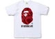BAPE Color Camo T-Shirt White Red