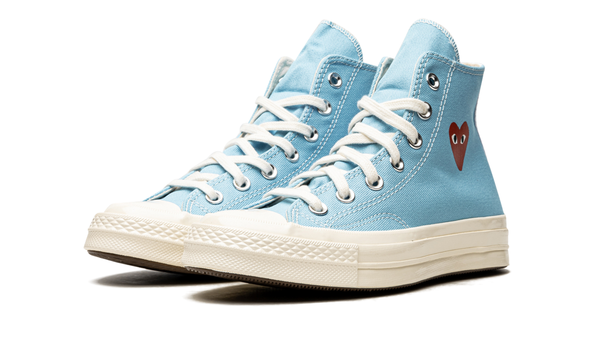 Converse Chuck Taylor All Star 70 Hi Comme des Garcons PLAY Bright Blue